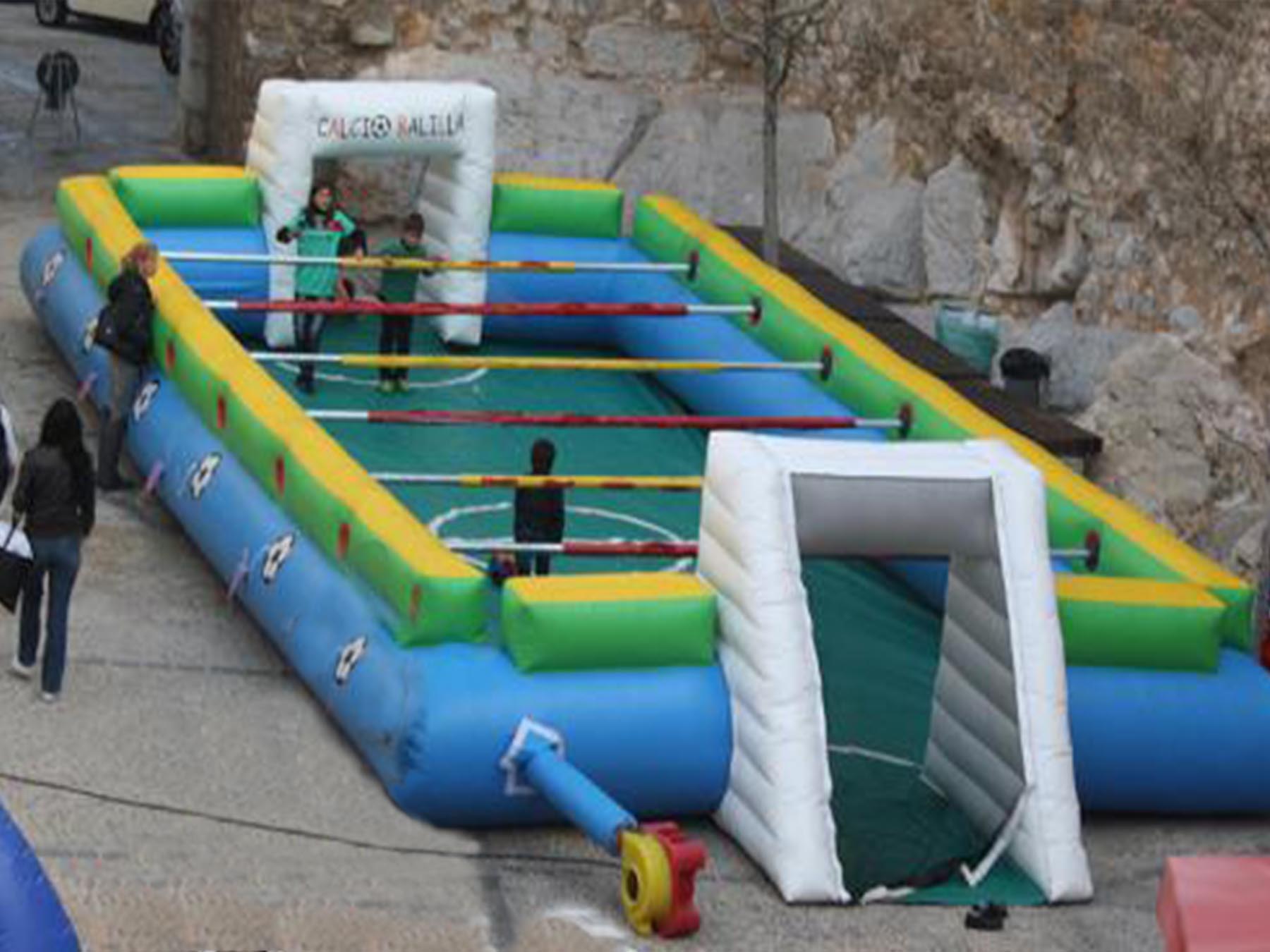 Futbol� hum� amb barres Foto 1